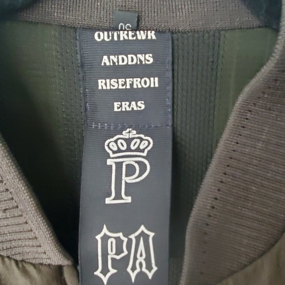 PA  men's green bomber jacket - Picture 4 of 13